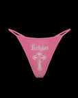 THONG Devotion PINK-WHITE