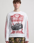 LONG SLEEVE RALLY MONTECARLO WHITE