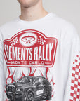 LONG SLEEVE RALLY MONTECARLO WHITE