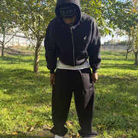 TRACK SUIT STEEL BLACK