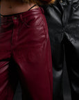 RELIC LEATHER BAGGY BLACK