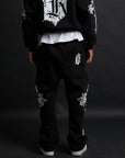SWEATPANTS CATHEDRAL BLACK&WHITE