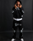 HOODIE CATHEDRAL BLACK&WHITE
