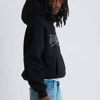 HOODIE DEPT STRASS BLACK