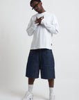 JORTS RAW DENIM BLUE