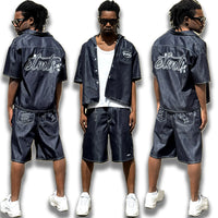 JACKET FACTORY BLU TAB