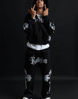 CATHEDRAL TRACK SUIT BLACK&WHITE