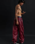 RELIC LEATHER BAGGY BORDEAUX