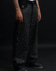 ECLIPSE RHINESTONE BAGGY BLACK