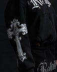 HOODIE CATHEDRAL BLACK&WHITE