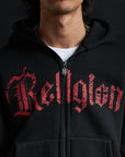 CATHEDRAL TRACK SUIT BLACK&RED