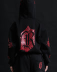 CATHEDRAL TRACK SUIT BLACK&RED