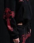 CATHEDRAL TRACK SUIT BLACK&RED