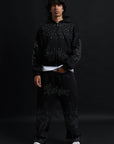 TRACK SUIT RELIQUAR TOTAL BLACK CRYSTAL