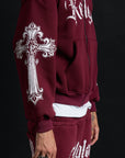 HOODIE CATHEDRAL BORDEAUX
