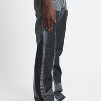 DENIM FLARE BLACK