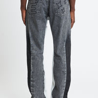 DENIM FLARE BLACK