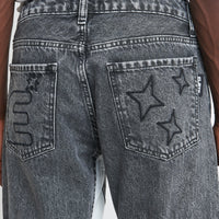 DENIM FLARE BLACK