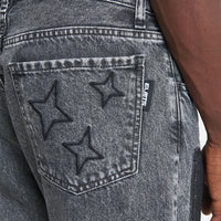 DENIM FLARE BLACK