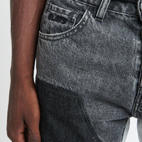DENIM FLARE BLACK