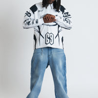 LONG SLEEVE SIX NINE WHITE