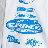 HOODIE KILLER WHITE-ROYAL