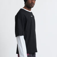 Double Long Sleeve jersey black
