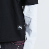 Double Long Sleeve jersey black
