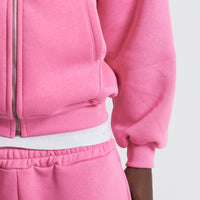 HOODIE ZIP PINK