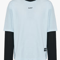 Double Long Sleeve jersey white