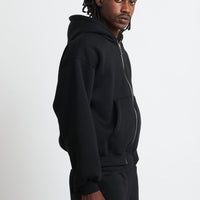 HOODIE ZIP BLACK