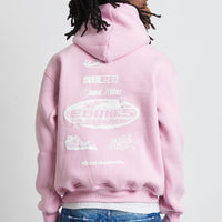 HOODIE KILLER PINK-WHITE