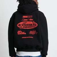 HOODIE KILLER BLACK-RED