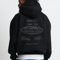 hoodie killer black & black