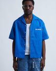 JACKET EMBROIDERED ROYAL
