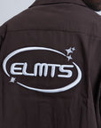 JACKET EMBROIDERED CHOCO