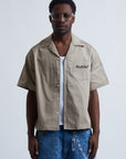 JACKET EMBROIDERED SAND