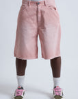 JORTS BAGGY PINK