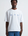 TEE PROJECT ELMTS WHITE - ROYAL