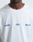 TEE PROJECT ELMTS WHITE - ROYAL