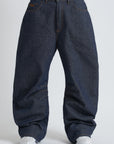 RAW DENIM BAGGY BLUE