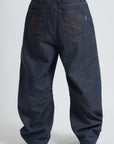 RAW DENIM BAGGY BLUE
