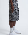 JORTS CARGO MILITARY BLACK