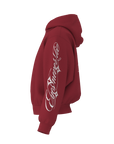 Hoodie Eyes Never Lie BORDEAUX
