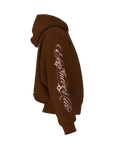 Hoodie Eyes Never Lie CHOCO-PINK