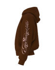 Hoodie Eyes Never Lie CHOCO-PINK