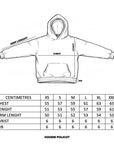 Hoodie Genesis Crop Ash Grey Destroyed