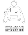 STRUCTURE HOODIE SMOKE