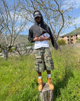 JORTS CARGO MILITARY GREEN