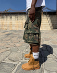 JORTS CARGO MILITARY GREEN